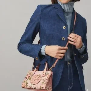 Tory burch ella printed micro tote new arrivals